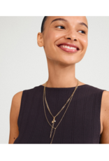 PILGRIM Breeze Necklace 2-in-1 Gold by Pilgrim