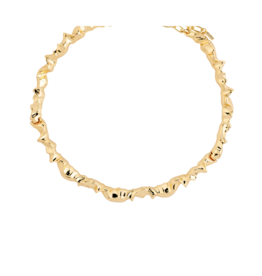 PILGRIM Sunset Necklace in Gold by Pilgrim