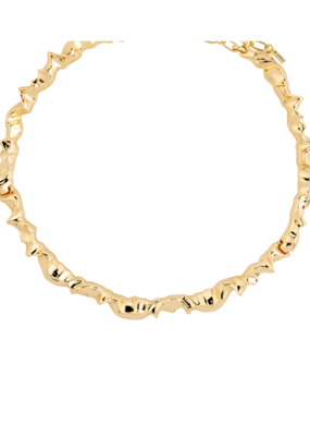 PILGRIM Sunset Necklace in Gold by Pilgrim