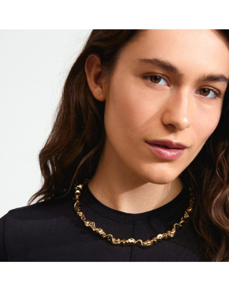 PILGRIM Sunset Necklace in Gold by Pilgrim