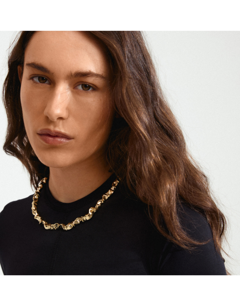 PILGRIM Sunset Necklace in Gold by Pilgrim