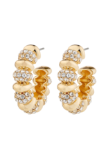 PILGRIM Earrings Delphine in Gold by Pilgrim