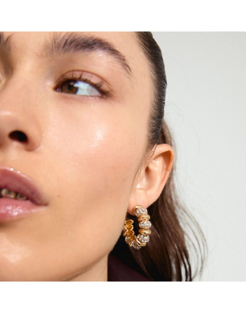 PILGRIM Earrings Delphine in Gold by Pilgrim