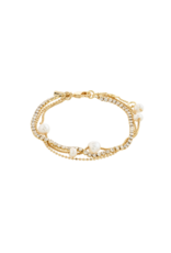 PILGRIM Breeze Bracelet in Gold by Pilgrim