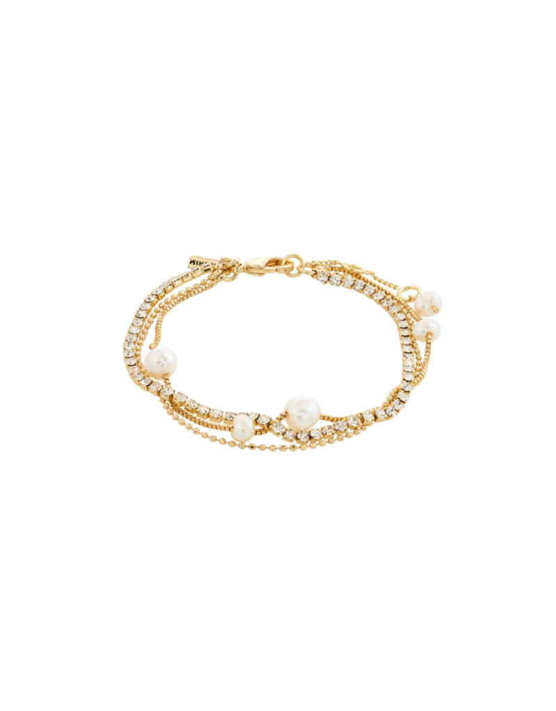PILGRIM Breeze Bracelet in Gold by Pilgrim