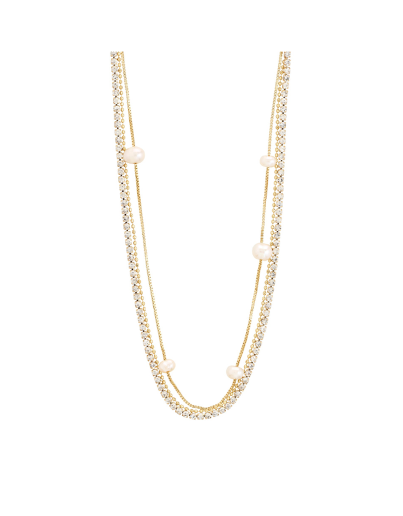 PILGRIM Starlight Necklace 3-in-1 Gold by Pilgrim