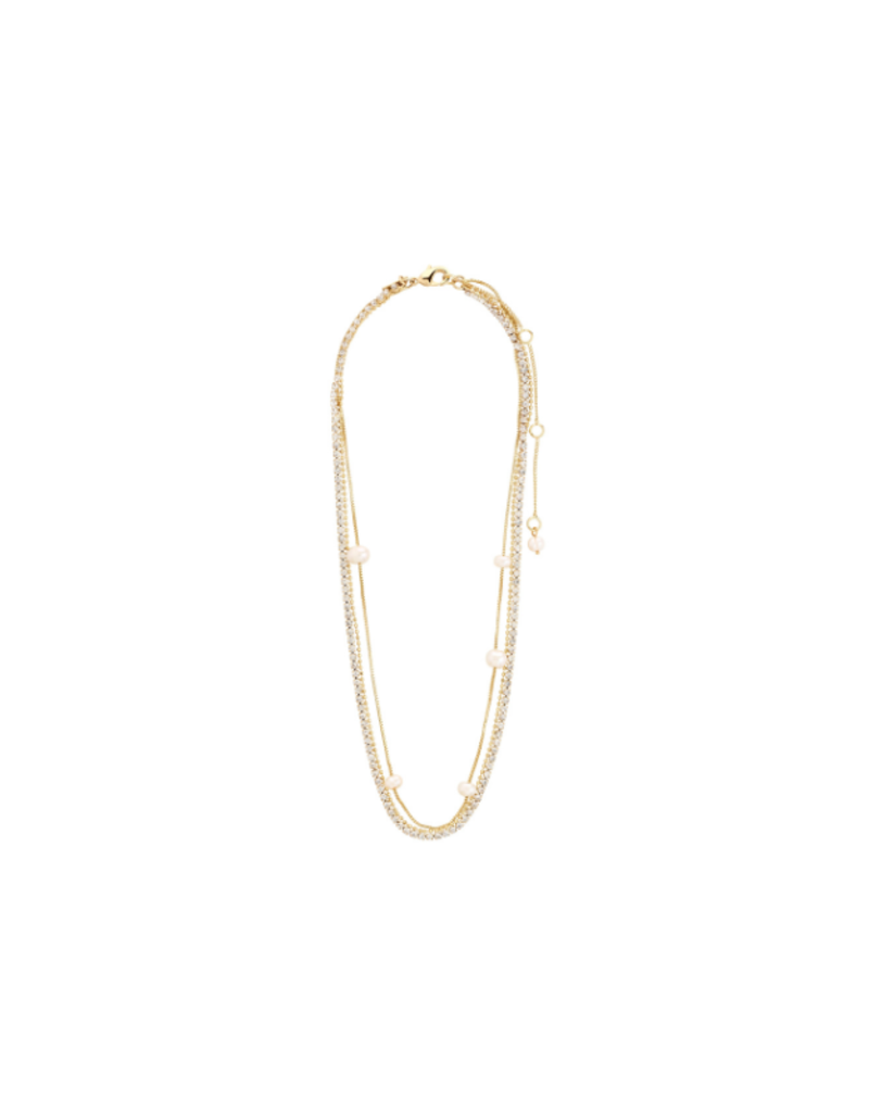 PILGRIM Starlight Necklace 3-in-1 Gold by Pilgrim