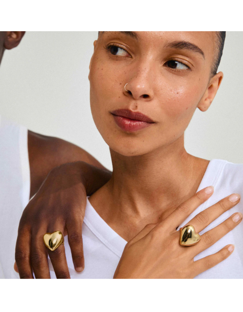PILGRIM Annemette Ring in Gold by Pilgrim