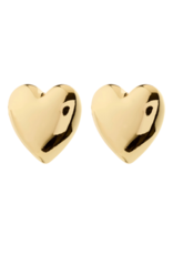 PILGRIM Annemette Earrings in Gold by Pilgrim