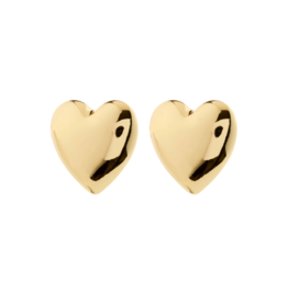 PILGRIM Annemette Earrings in Gold by Pilgrim