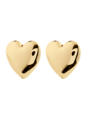 PILGRIM Annemette Earrings in Gold by Pilgrim