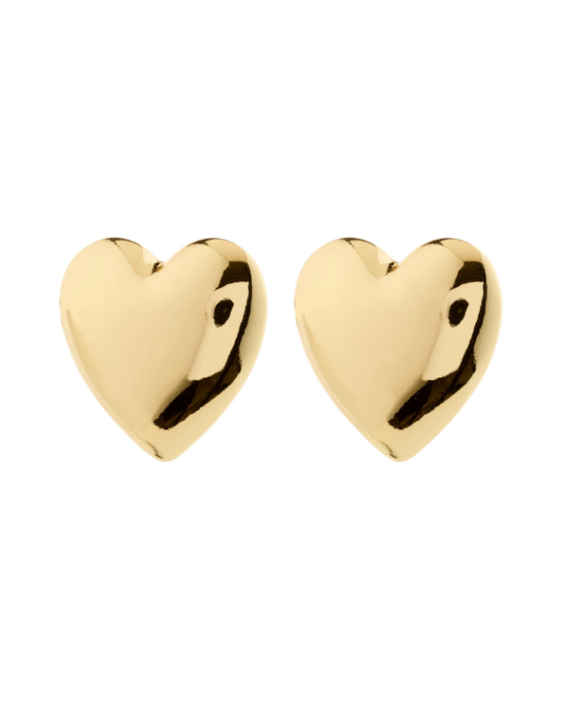 PILGRIM Annemette Earrings in Gold by Pilgrim