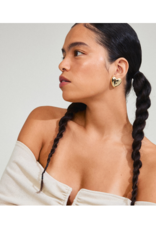 PILGRIM Annemette Earrings in Gold by Pilgrim