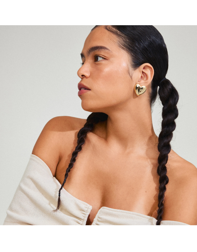 PILGRIM Annemette Earrings in Gold by Pilgrim