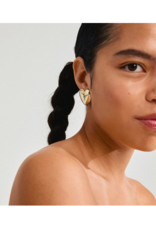 PILGRIM Annemette Earrings in Gold by Pilgrim