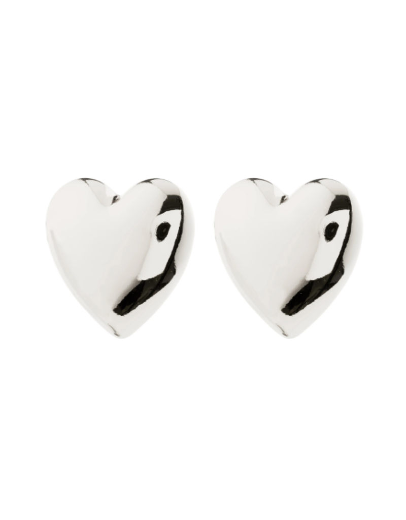 PILGRIM Annemette Earrings in Silver by Pilgrim