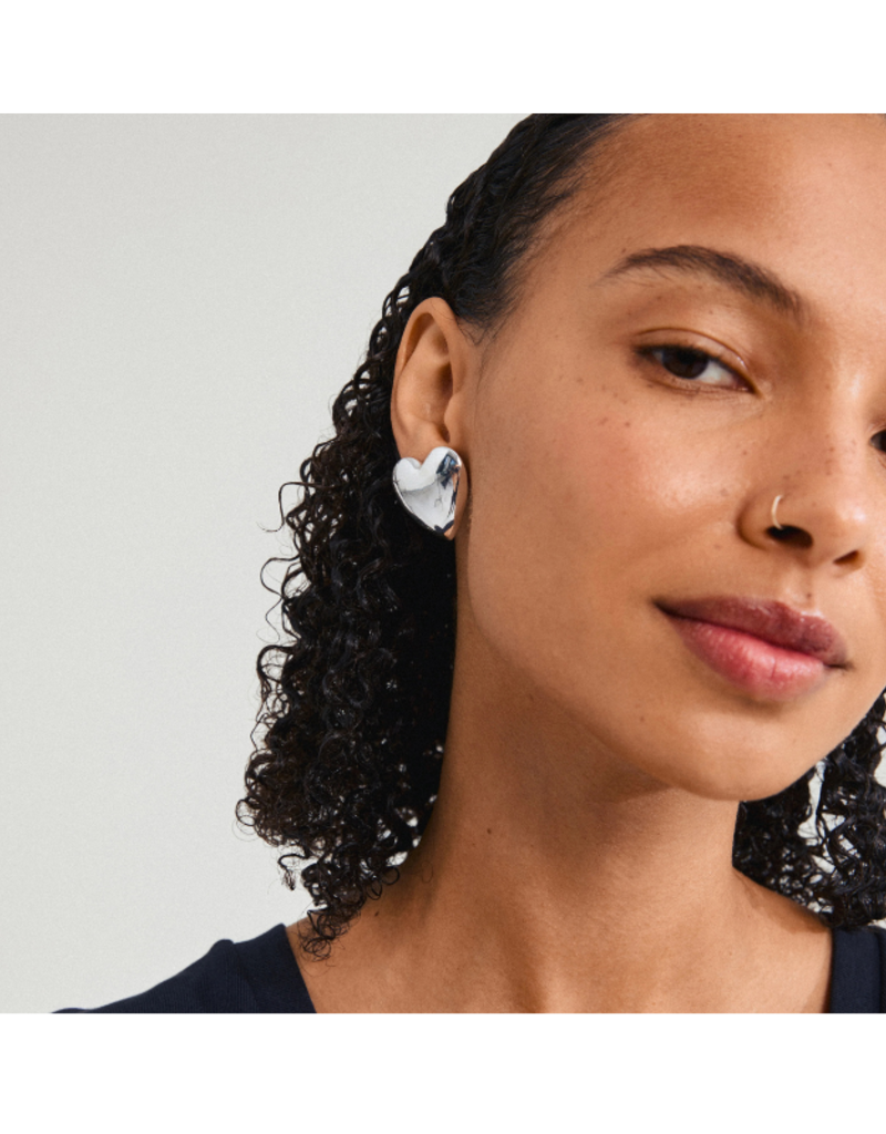 PILGRIM Annemette Earrings in Silver by Pilgrim
