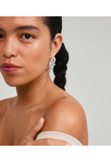 PILGRIM Agni Earrings in Silver by Pilgrim