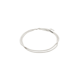 PILGRIM Jelona Anklet in Silver by Pilgrim
