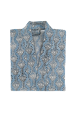 Indaba Trading Bluebell Block Print Robe