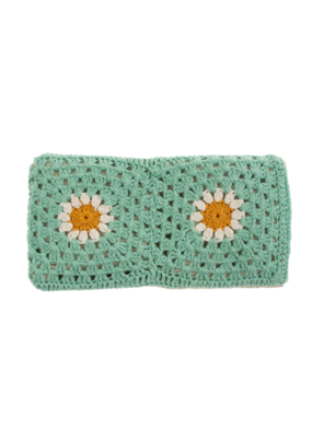 Indaba Trading Iris Crochet Lavender Eye Pillow