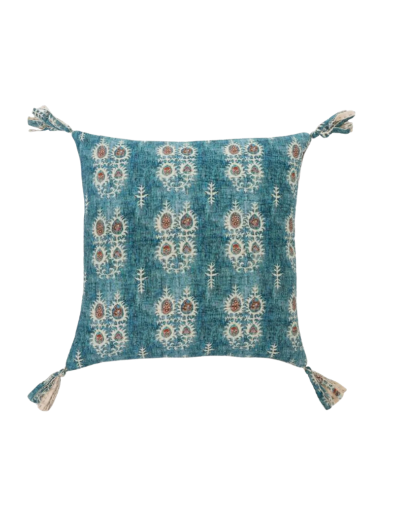 Indaba Trading Bluebell Pillow 20x20