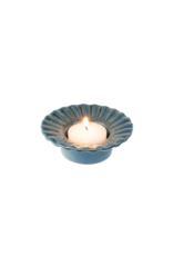 Indaba Trading Poppy Tealight Holder in Blue