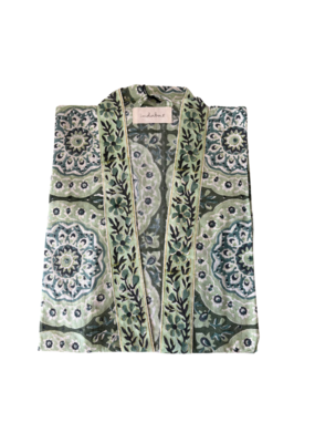 Indaba Trading Mirabel Block Print Robe