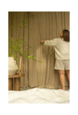 Indaba Trading Linen Lounge Set in Natural