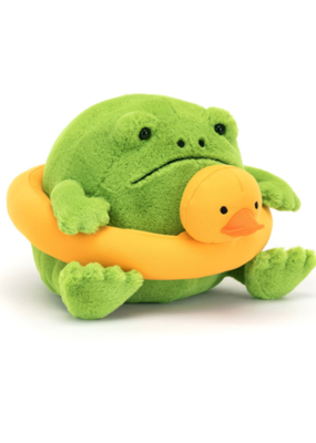 Jellycat Jellycat Ricky Rain Frog with Rubber Ring