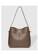 Louenhide Samantha Handbag in Mocha by Louenhide