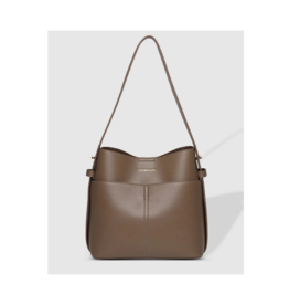 Louenhide Samantha Handbag in Mocha by Louenhide