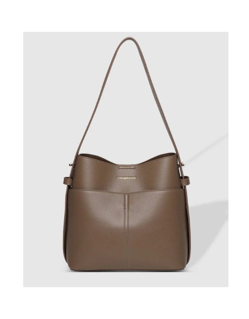 Louenhide Samantha Handbag in Mocha by Louenhide