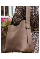 Louenhide Samantha Handbag in Mocha by Louenhide