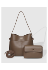 Louenhide Samantha Handbag in Mocha by Louenhide