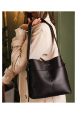 Louenhide Samantha Handbag in Black by Louenhide