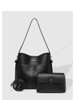 Louenhide Samantha Handbag in Black by Louenhide