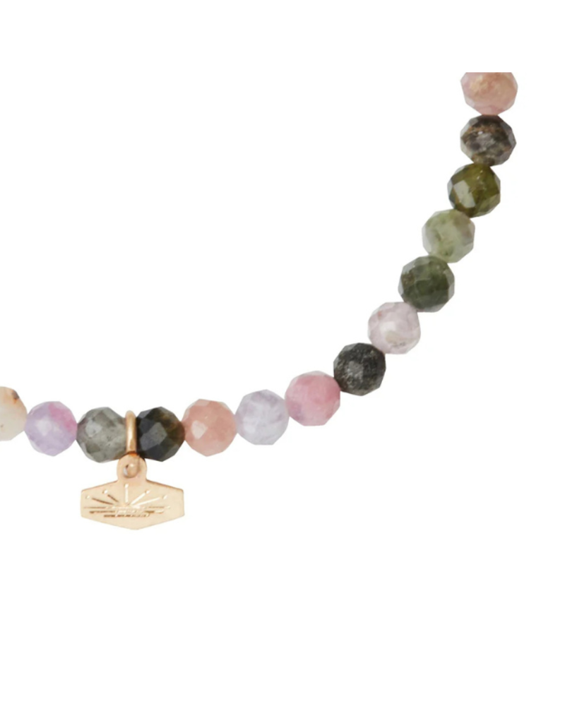 Scout Tourmaline Mini Faceted Stone Bracelet by Scout