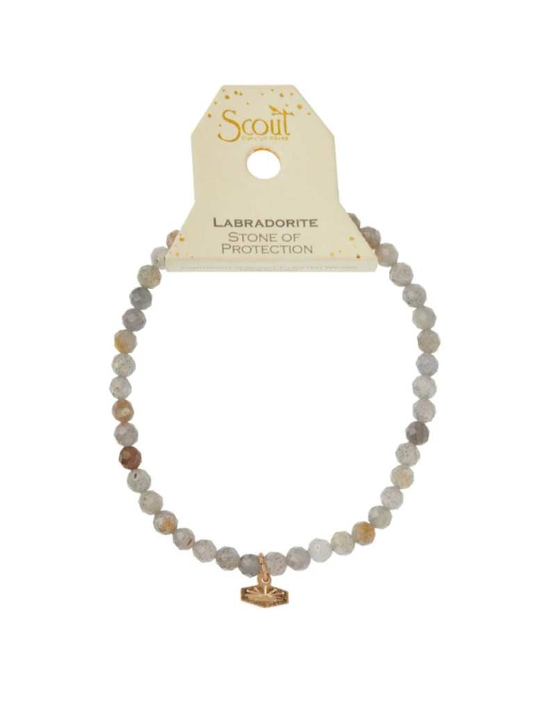 Scout Labradorite Mini Faceted Stone Bracelet by Scout