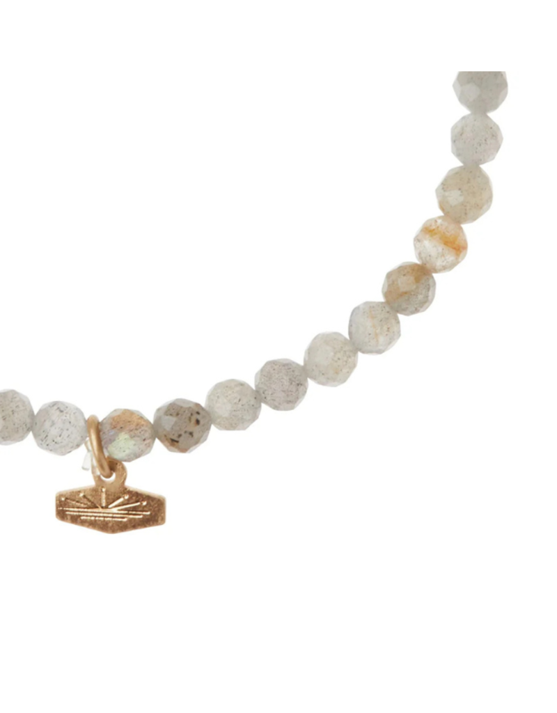 Scout Labradorite Mini Faceted Stone Bracelet by Scout