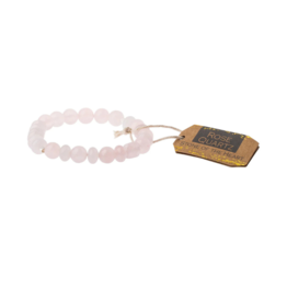 Scout Rose Quartz Stone Stacking Bracelet by Scout