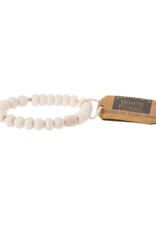 Scout White Fossil Stone Stacking Bracelet by Scout