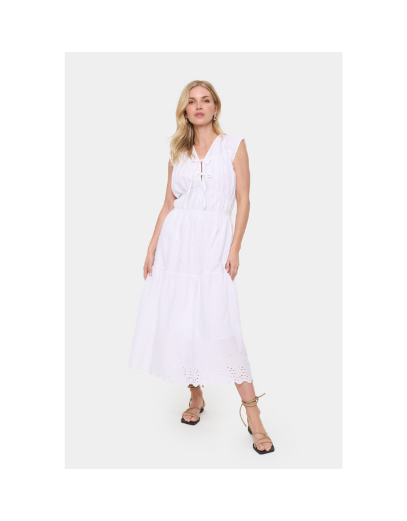 Saint Tropez Kaita Dress in Bright White by Saint Tropez