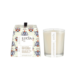Lucia Lucia 50hr Soy Candle Blue Lotus & Orange