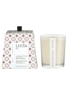 Lucia Lucia 50hr Soy Candle Goat Milk & Linseed