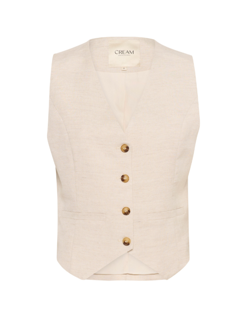 Cream Linna Vest in Nature by Cream