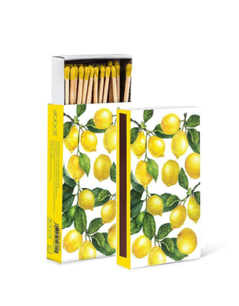 Allover Lemons Matches