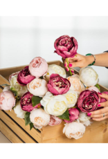Full Peony Bouquet in Pink