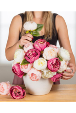 Full Peony Bouquet in Pink