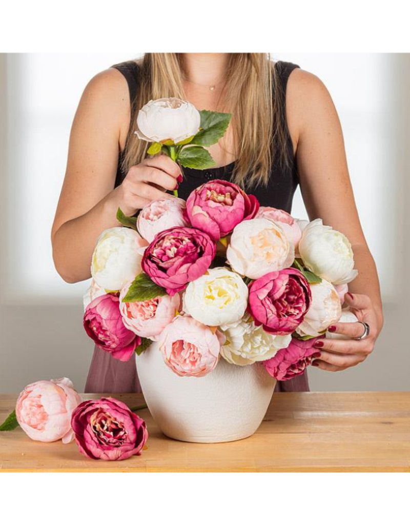 Full Peony Bouquet in Pink